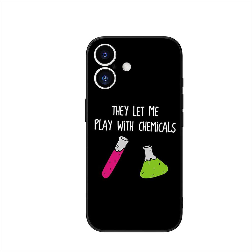 Cover for Samsung Galaxy A07 A13 A12 A14 A23 A42 A50 A51 A52 A53 A70 A71 A72 A21S A04 Note 20 9 8 10 Case Chemistry Science