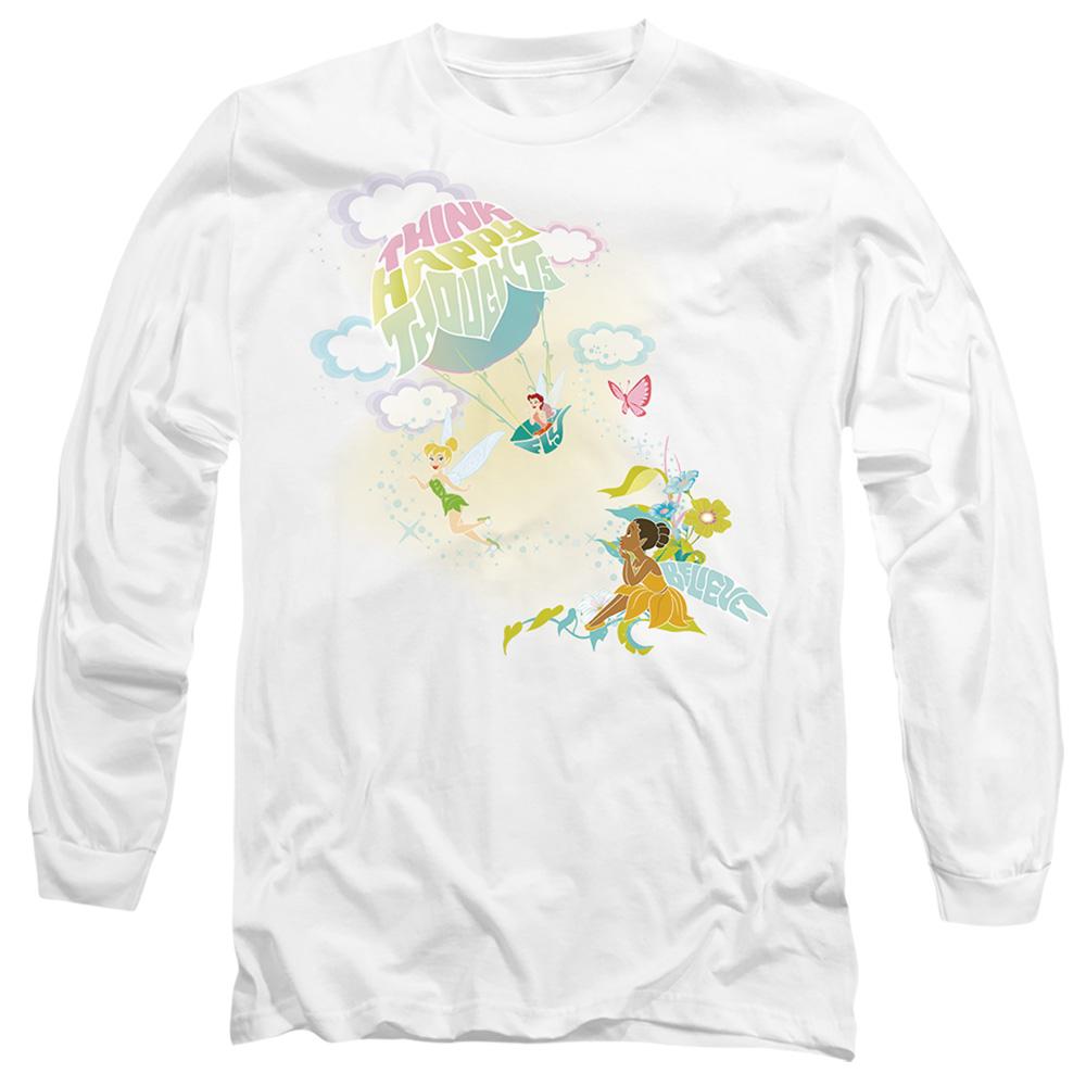 Disney Fairies Unisex Adult Think Happy Thoughts Tinker Bell & Iridessa T-Shirt