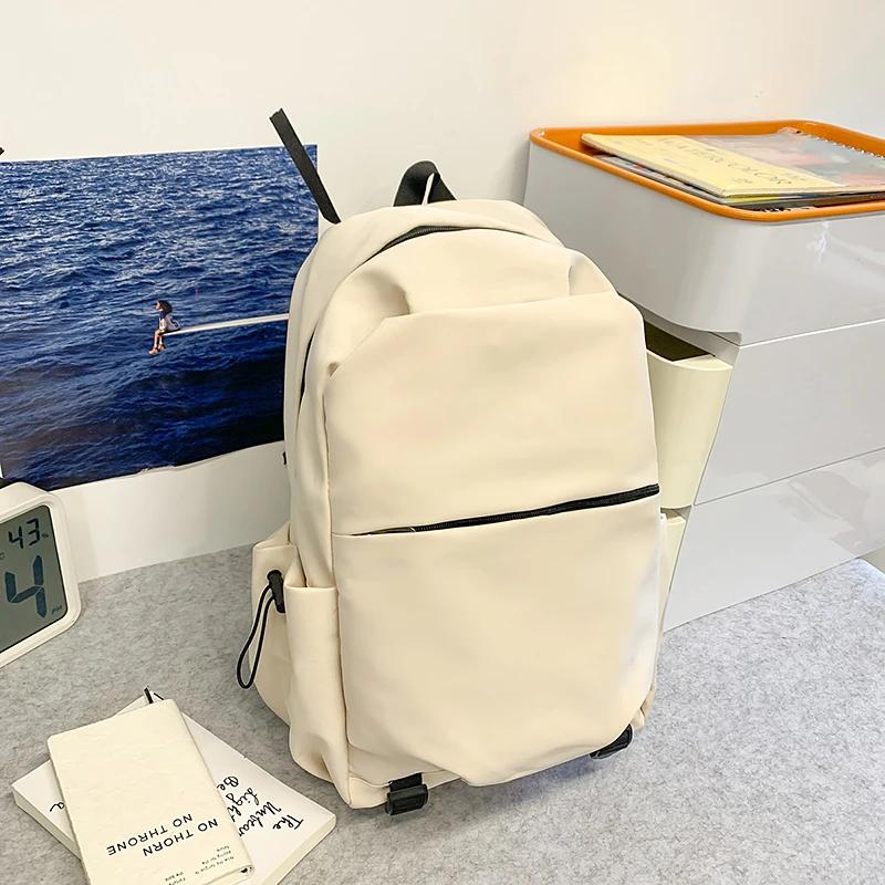 New Casual Nyl Solid Large Capacity Sweet Backpacks 2026 High Quality Simple Versatile Waterproof Portable Backpack for Unisex
