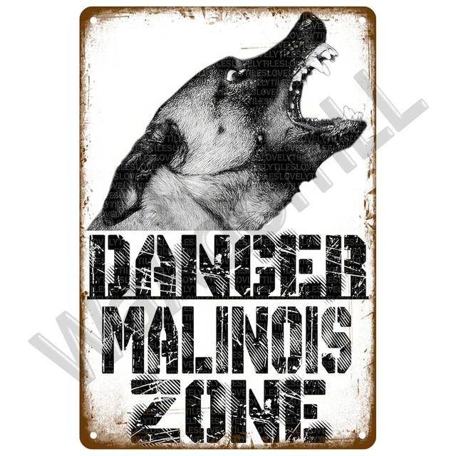 Vintage Retro Warning Tin Signs  Metal Caution Sign for Cafe Club Man Cave Pub Home Bars Coffee Shop  Wall Decor Art for Home