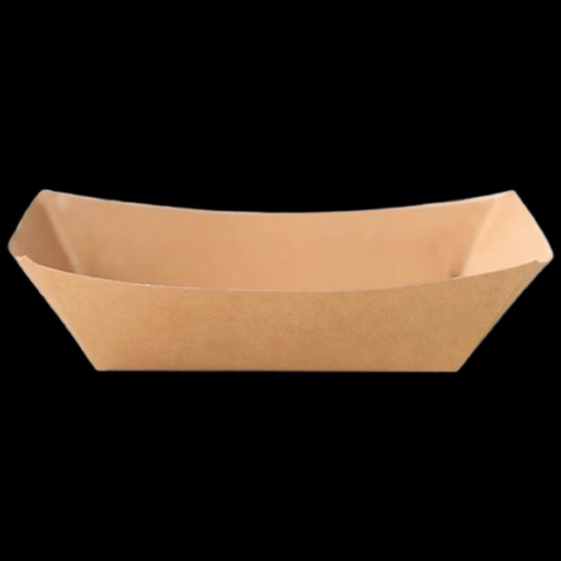 Sheng Bi Lai Einweg-Kraftpapier-Lebensmittelbehälter in Bootsform