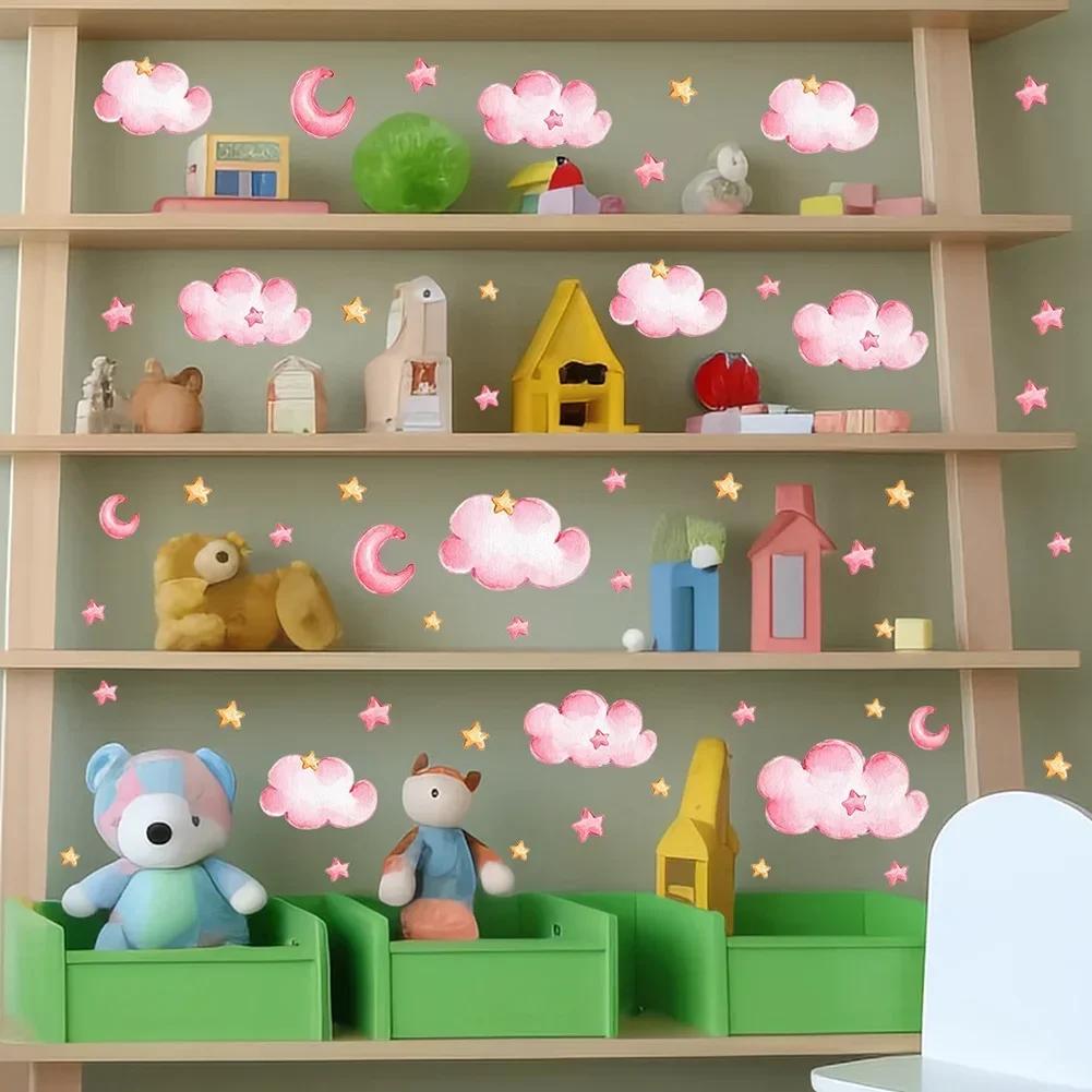 

PVC Glow in the and Star Wall Stickers for Nursery and Kids Room Walls Waterproof and Removable Decorative Decals China Mainland