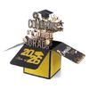 3D Paper Sculpture Graduation Cards Handmade Commemorative Greeting Card with Envelope for 2026 Graduate