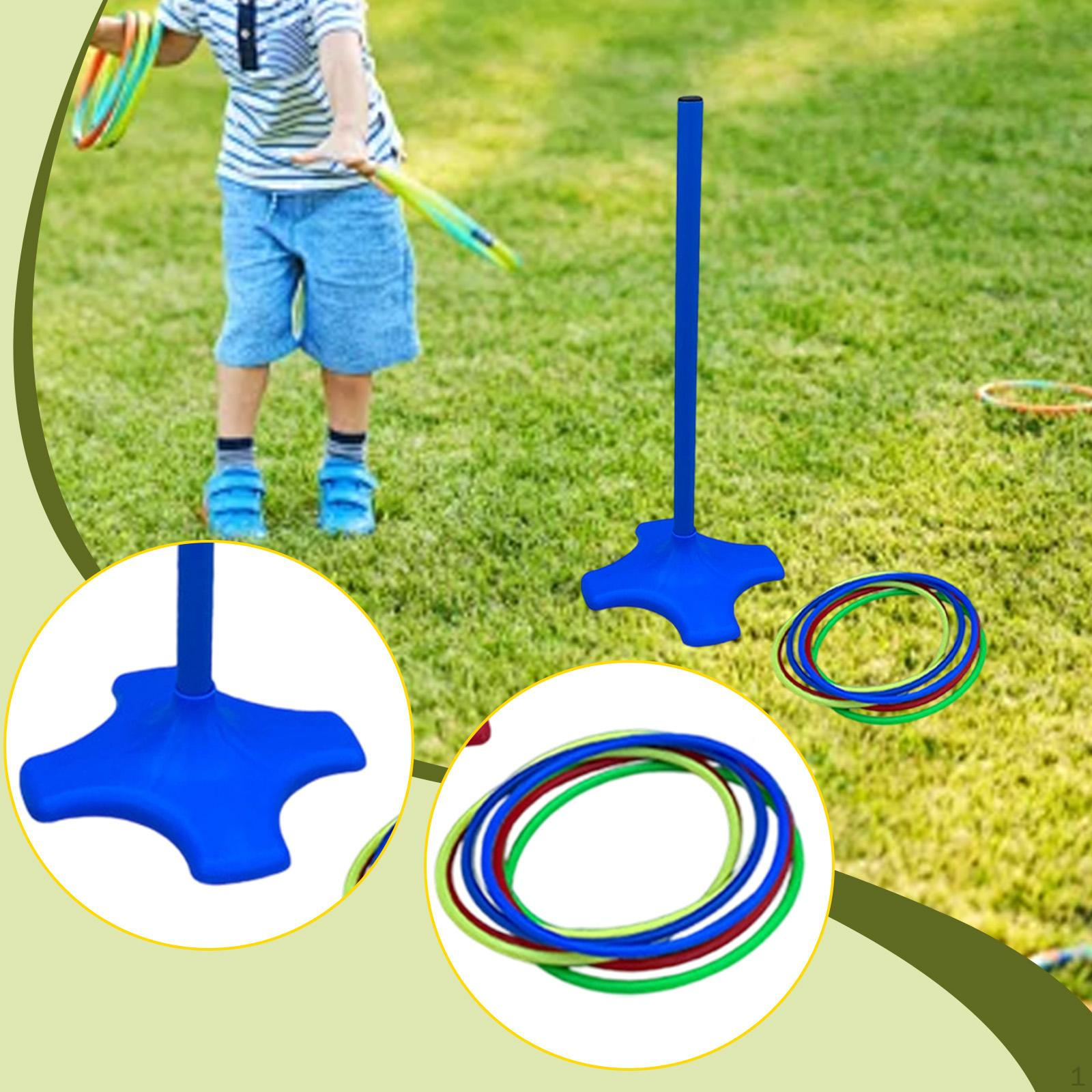 

Toss Game Tossing with Sport Activity Throwing Backyard for Park Picnic Playground Events Blue Post