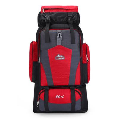 80L Outdoor Hiking Backpack - Large Capacity, Unisex Travel Rucksack for Camping and Sports