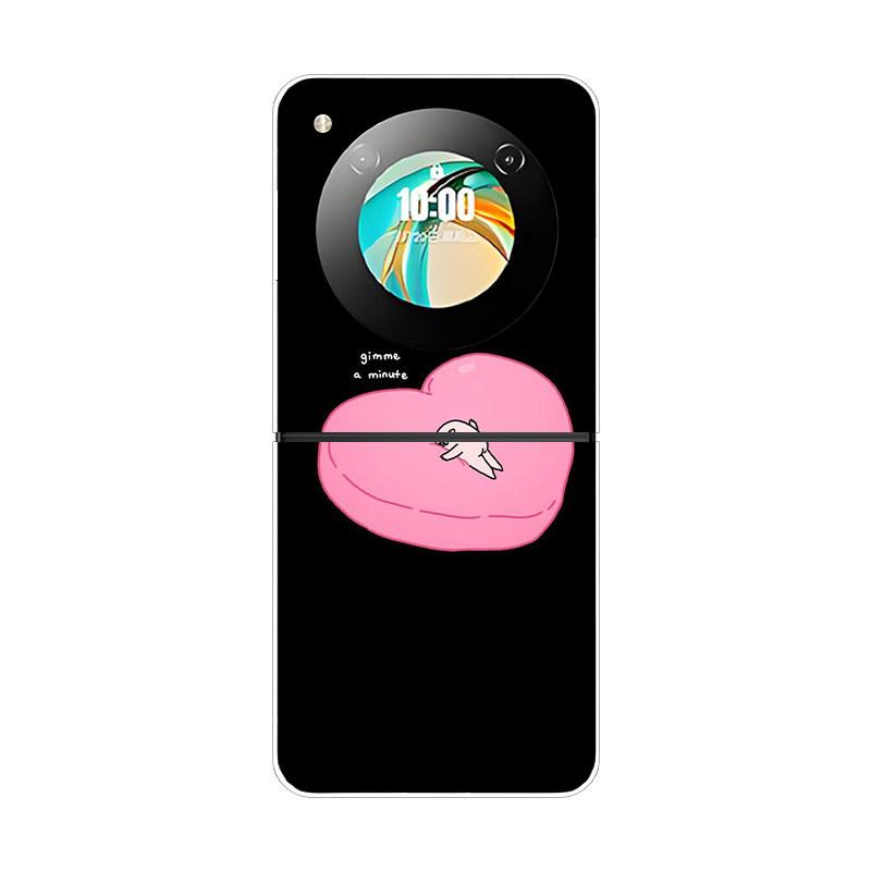 Phone Case For ZTE Nubia Flip Funda Coque For ZTE Libero Flip NubiaFlip Transparent Shockproof Hard PC Shell A304ZT Clear Capa