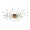 Nordic Fireworks Rotating LED Ceiling Light - High-End Living Room and Bedroom Lighting