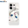 Handyhülle Für Xiaomi Redmi Note 13 Pro 5G Rückseite Niedlich Stoßfest Weich Klar Silikon TPU Für Redmi Note13 Note 13 Pro Funda