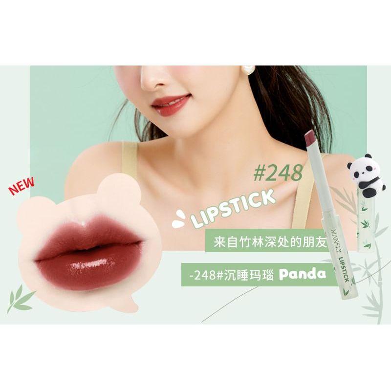 MANSLY - Panda Water Crystal Jelly Lipstick - 4 Colors