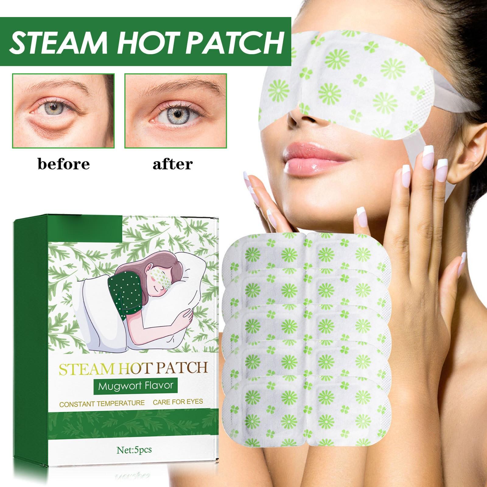 

Одноразовая согревающая маска для глаз Травяной патч для глаз Натуральное облегчение Маска для глаз Усталость и дискомфорт глаз 5 штук в коробке One Size белый