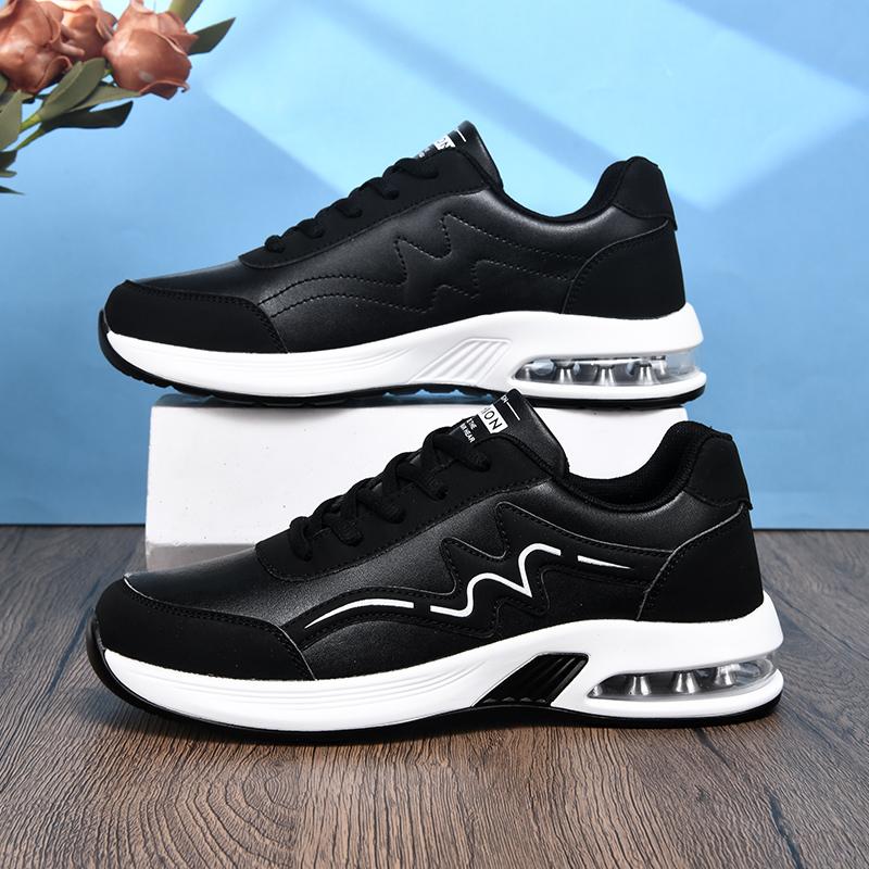 Fashion Women Casual Shoes leather Breathable Vulcanized Shoes Woman Autumn Fashion Comfortable Sneakers Women Casual Sports Sheos