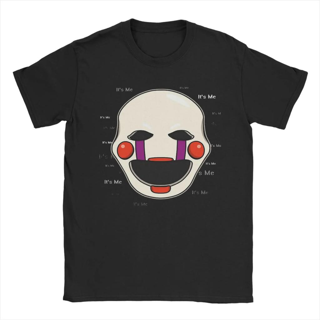 FNAF At Freddys Maglietta Unisex Cotone Fantastica Maglietta Girocollo T-shirt Manica Corta Abbigliamento