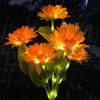 Solar-Gartenlicht, Wasserdichtes Automatisches Ein/Aus-Design, Sonnenblumenförmige Gartenlampen für Hof Terrasse