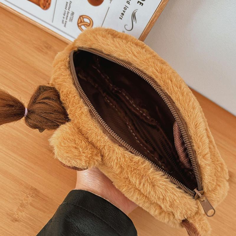 Cartoon Capybara Pencil Bag Large Capacity Pencil Storage Bags Kawaii Pen Pouch Students Stationery Organizer Makeup Bag