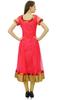 Atasi Indian Ethnic Casual Bollywood Pink Stitched Salwar Anarkali Suit