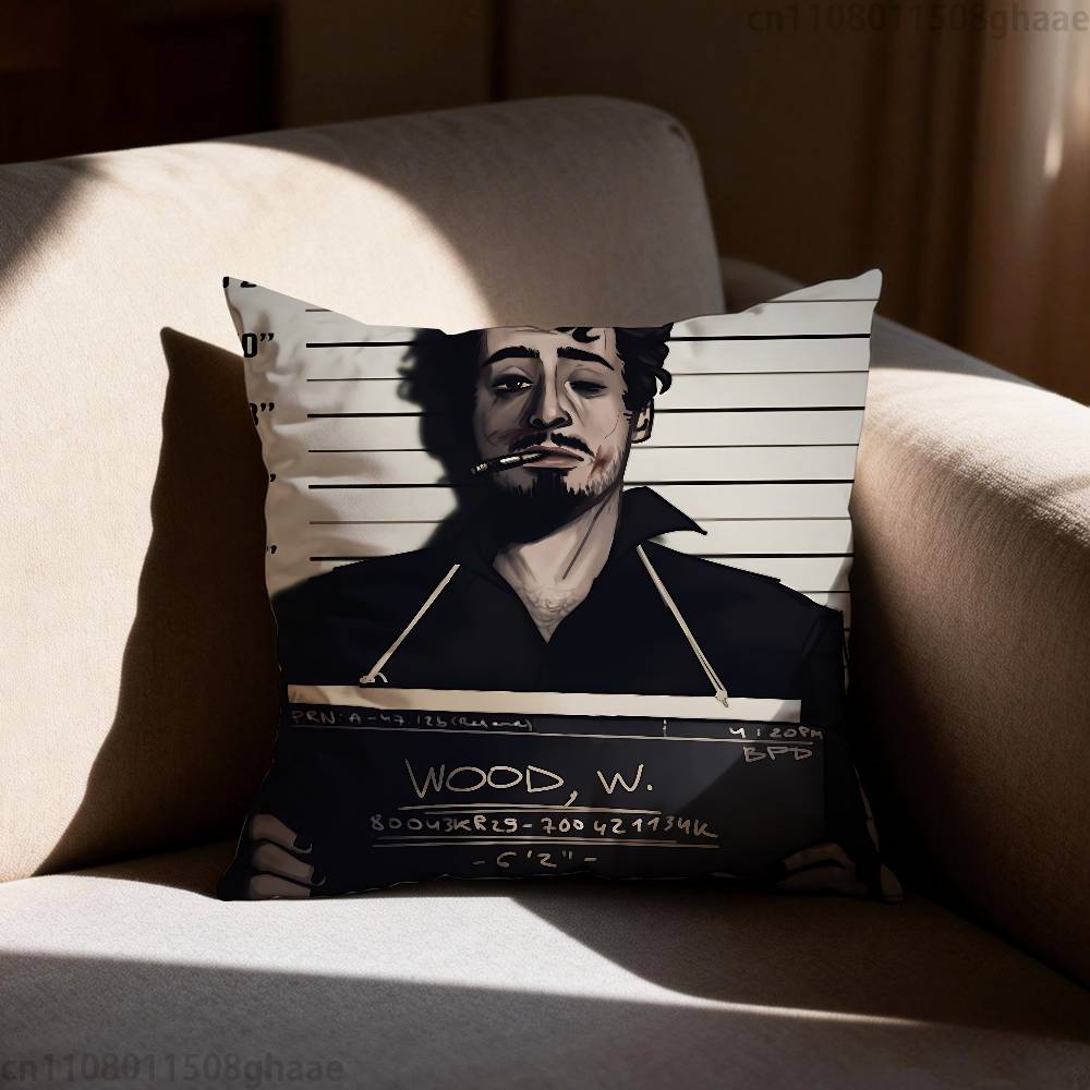 Will Wood pillowcase casual style decoration suitable for home decoration excluding pillow core