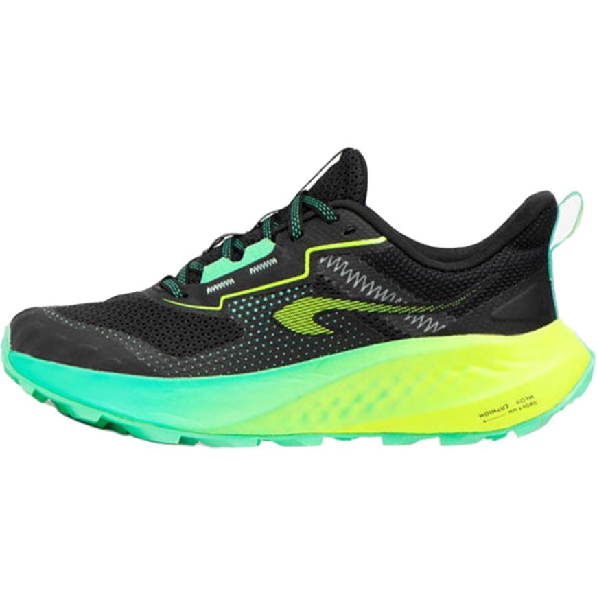 

DECATHLON KIPRUN K500 Off-Road Racing Anti-Slip and Abrasion Resistant Low Top Running Shoes Black Green Children s Model 38