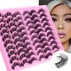 30 Pairs Of Imitation Mink False Eyelashes, Multi-Layer Thick Eyelashes, Daily Simulation Eyelashes