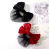 Professional Headwear Satin Women Spring Clips Korean Bun Snood Hairgrips Cover Net Ponytail Clip