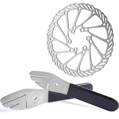 High Precisions Bike Disc Brake Calipers Adjustment Tool Flattening Corrections Wrenches Bicycles Brake Repair Tool