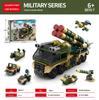 Military Mecha Aircraft Carrier & Space Rocket Building Blocks for Kids - Educational Assembly Toy