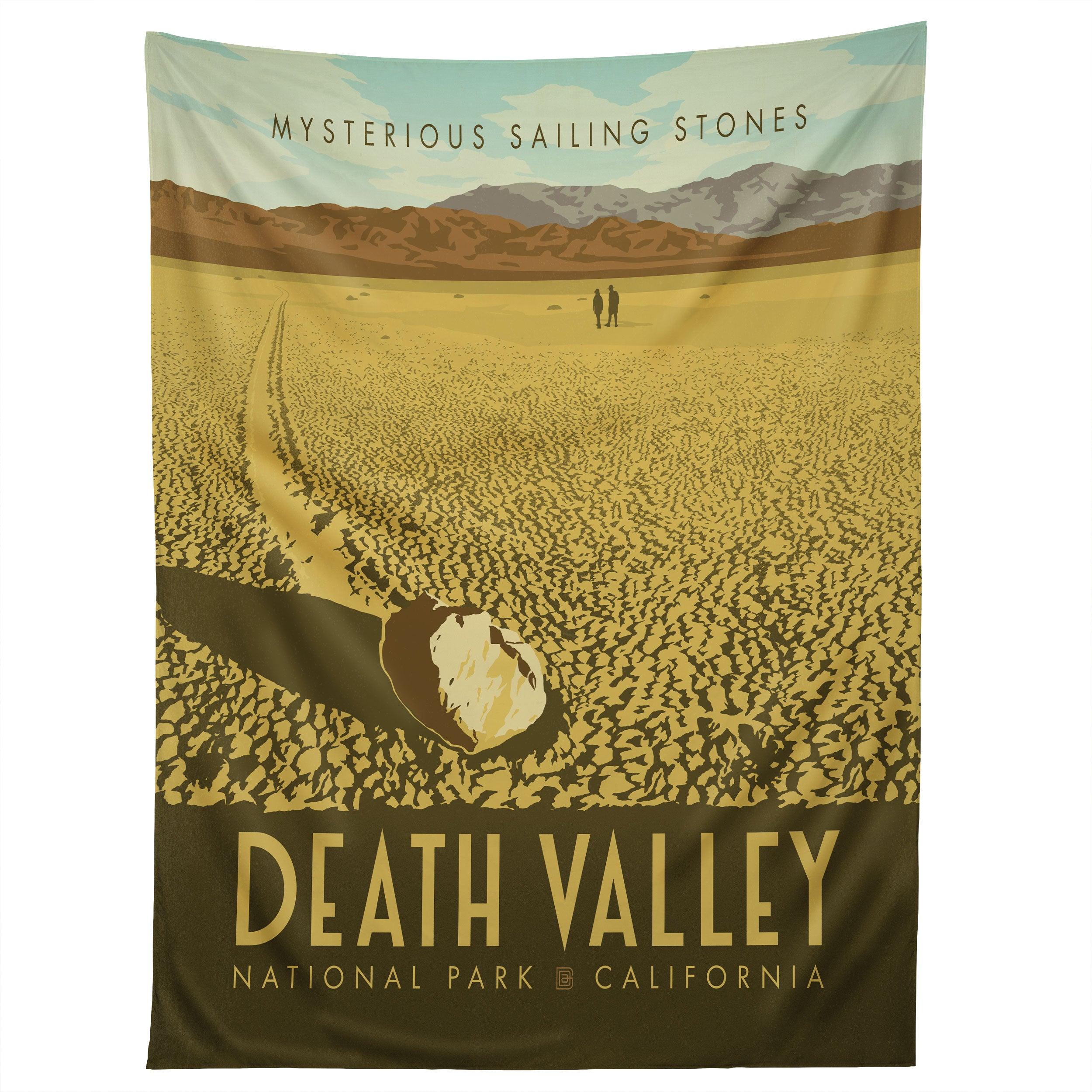 DEATH VALLEY NATIONAL PARK tapestry 75x100