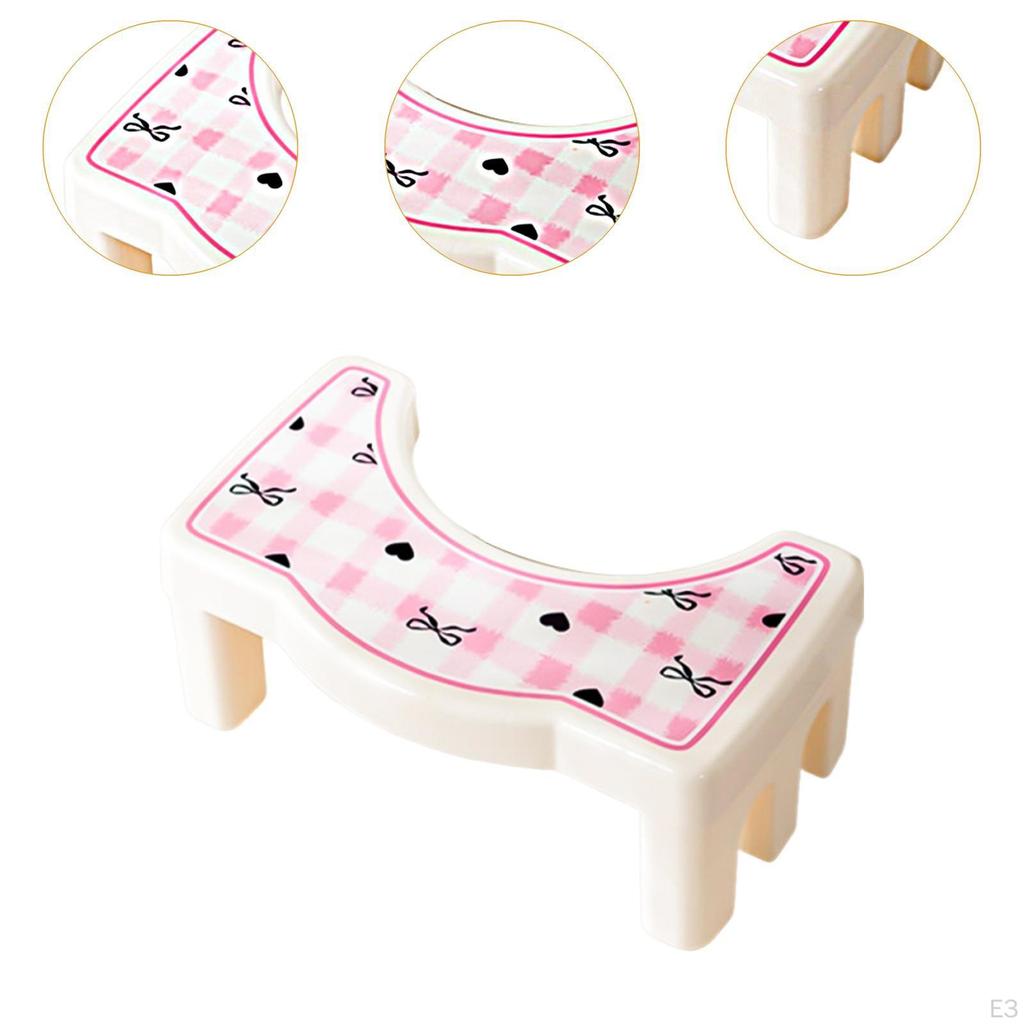 Bathroom Toilet Stool Multipurpose Accessory Portable Footrest Foot Rest for under