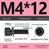 Class 12.9 Socket Head Cap Screw with Washer - M4/M5/M6/M8/M12 Cylindrical Head Three-Piece Combo