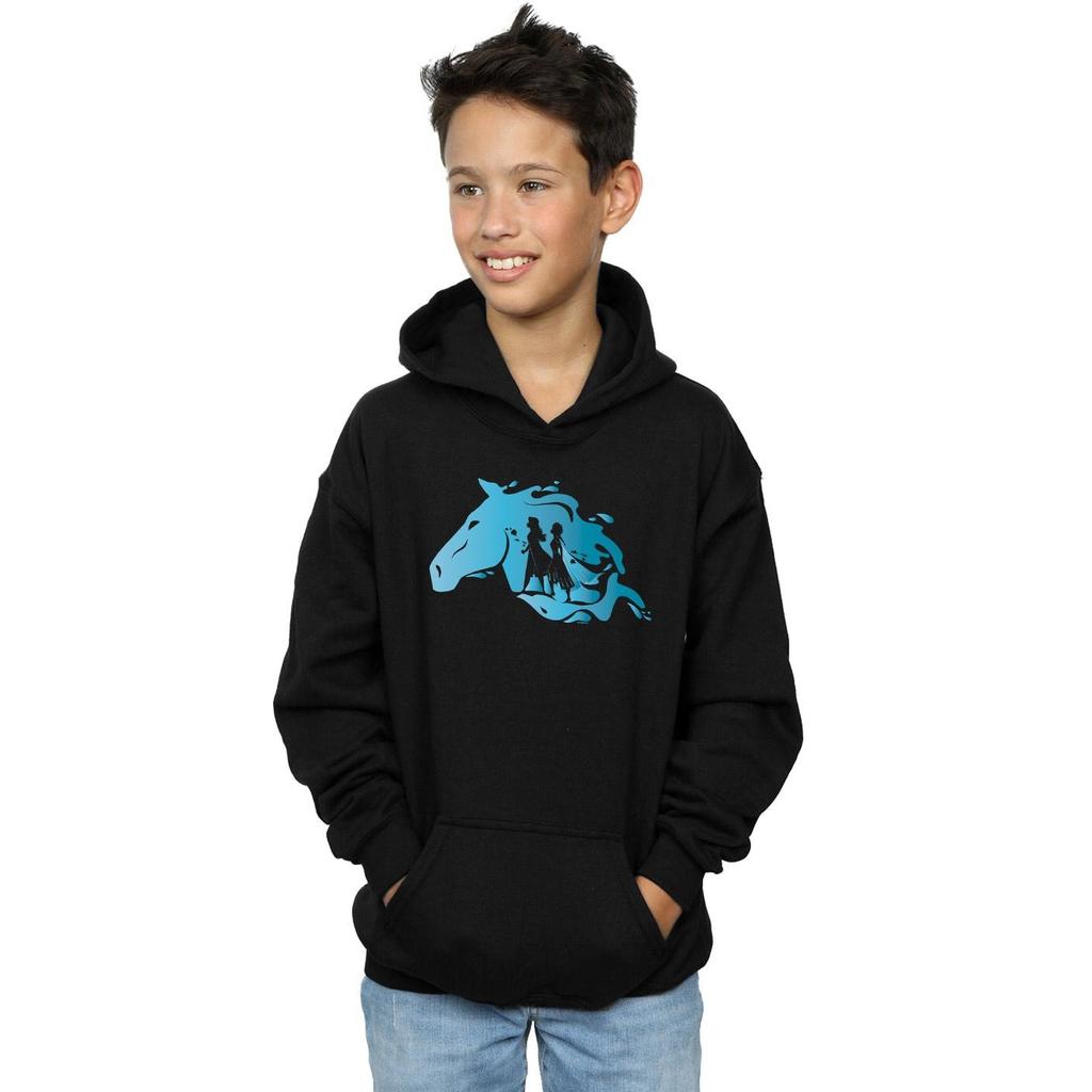 Disney Boys Frozen 2 Nokk Silhouette Hoodie