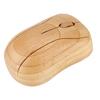 2.4GHz Bamboo Wireless Optical Mouse PC Laptop Computer Wooden Wood