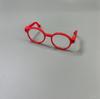 10cm & 20cm Cotton Plush Bear Glasses - Self-Deprecating Bear Doll Accessories