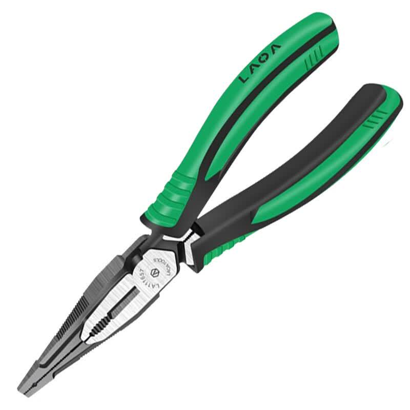 LAOA 7-inch Offset-Pivot Long Nose Pliers