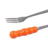 Creative Fruit Fork and Spoon Set Candy Color Coffee Dessert Spoon Ceramic Storage Tank  Watermelon