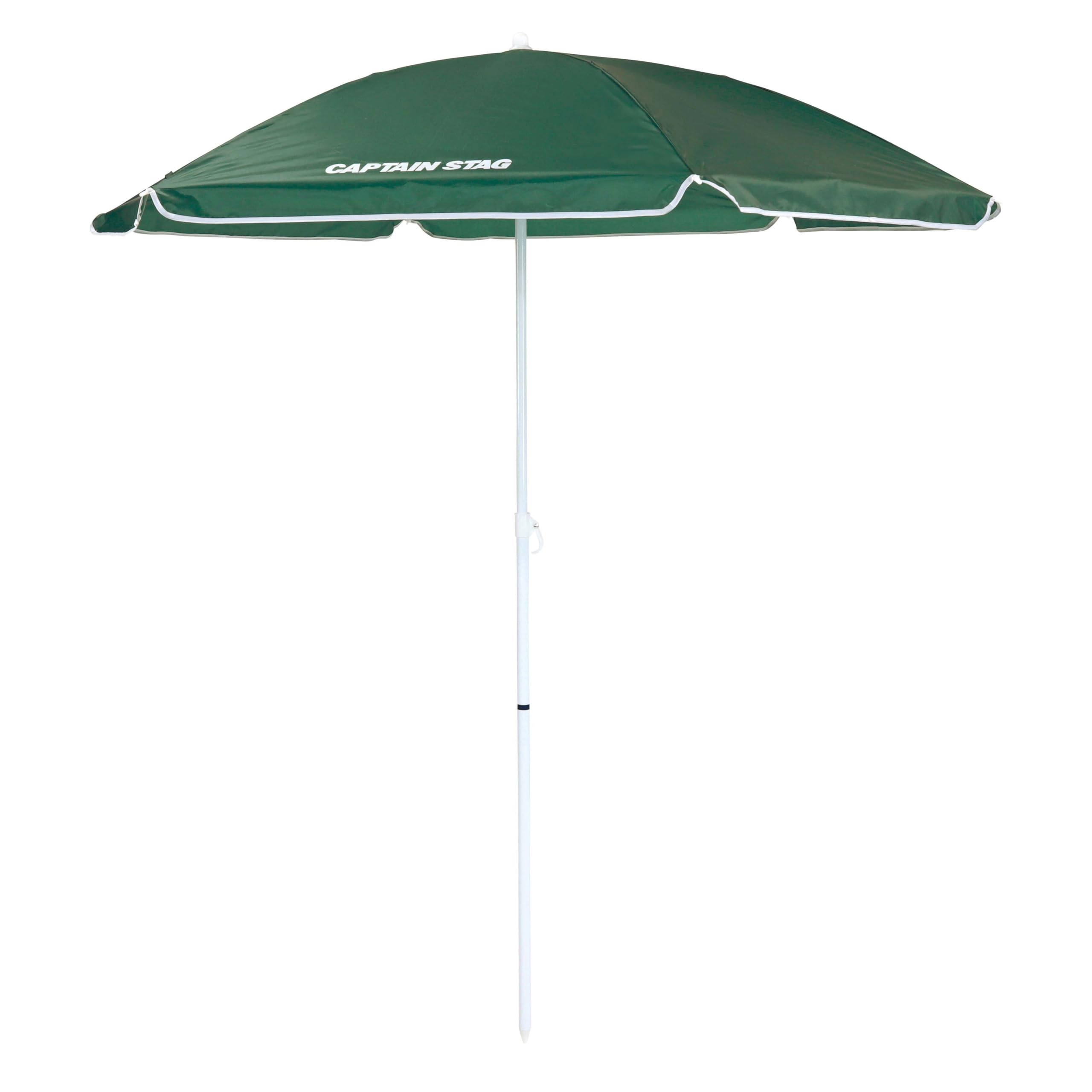 

CAPTAIN STAG Parasol Umbrella Sunshade Sunlight Parasol Diameter 160 x Height 170cm Green UD-77 зелёный