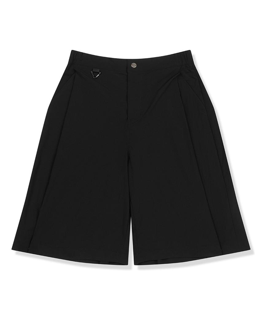 OFFROAD Nylon Single-Pleat Bermuda Snap Pants_5Kd1725