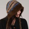 Women S Large Size Knitted Beanie Hat With Tassels For Autumn Winter Travel