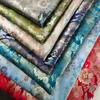 Chinese-style Crane Jacquard Fabric for Sewing Traditional Hanfu Tang Suit Coat Luxuriou Satin Ethnic Clothing Designer Material