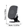 ABS Magnetic Car Phone Mount With 360 Rotation Adjustable Angle For Smartphones Easy Single Hand Operations
