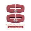 Silicone Seat Belt Buckle Cover Universal Car Anti Scratch Protector For Nissan Almera Versa Pathfinder Maxima Murano Armada