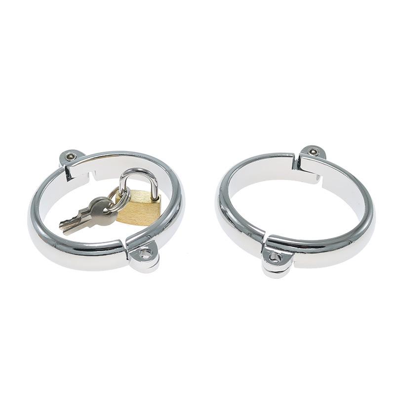 Men and Women Sex Handcuff Ankle Ring Oval Adult Sex Tools Couple Game Props Bedding