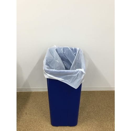 Ordy Garbage Bags, 90L, Thick, Translucent (Milky White), Pack of 10, 100cm x 90cm, Smooth to the Touch, Poly Bag Business, P-99