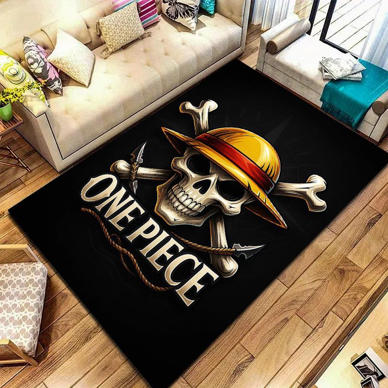 One Piece Logo Carpet Rug For Living Room Bedroom Home Sofa Decoration,kids Play Nonslip Floor Mat