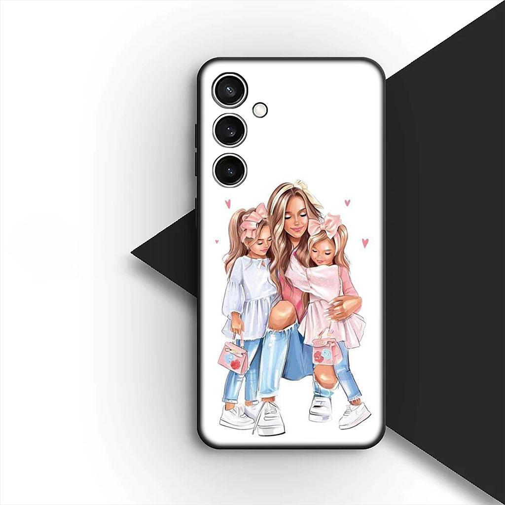 Casing Phone Cover for Xiaomi Redmi Note 14 13 Pro Plus ProPlus 14C 13c Pro+ 5G Case  Woman Baby Girl Mom Family Boy