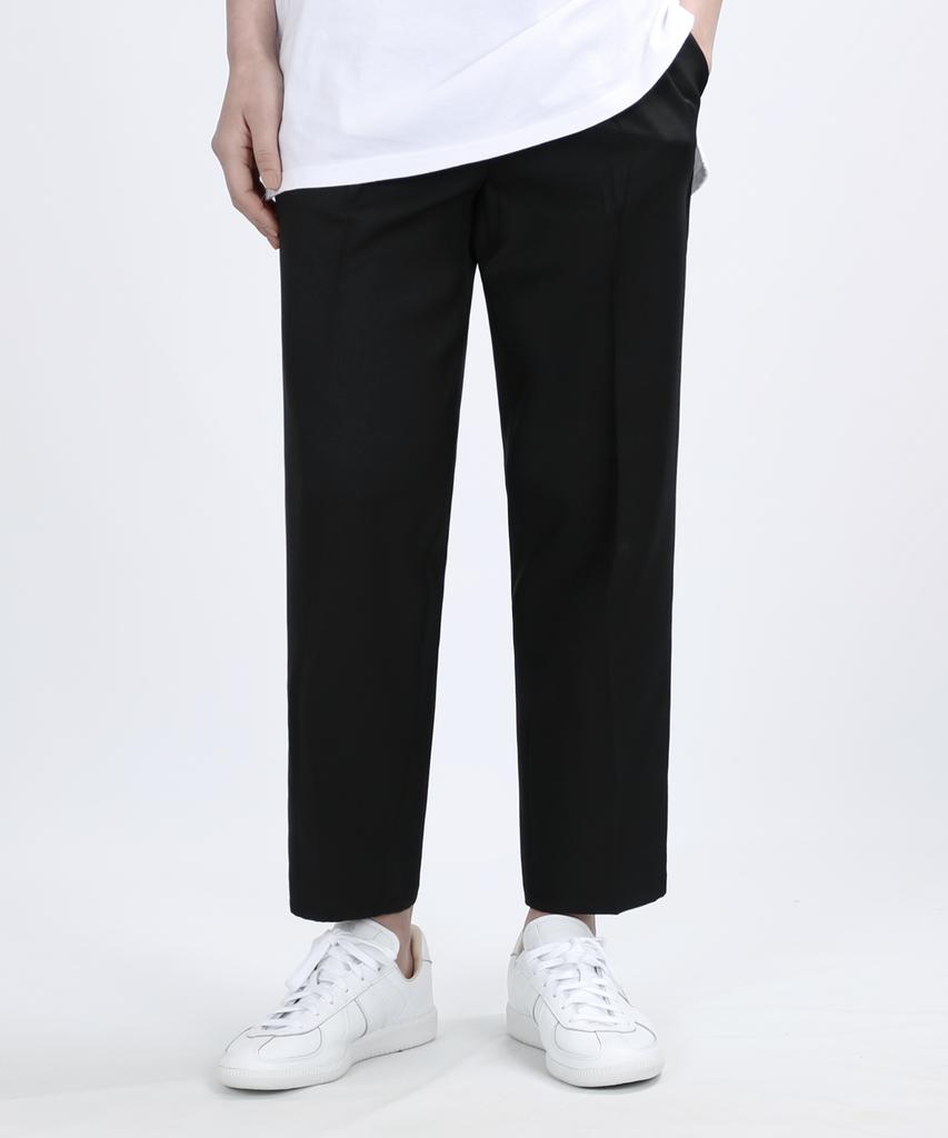 VERYVAIN Pintuck Relax Slacks (Black)