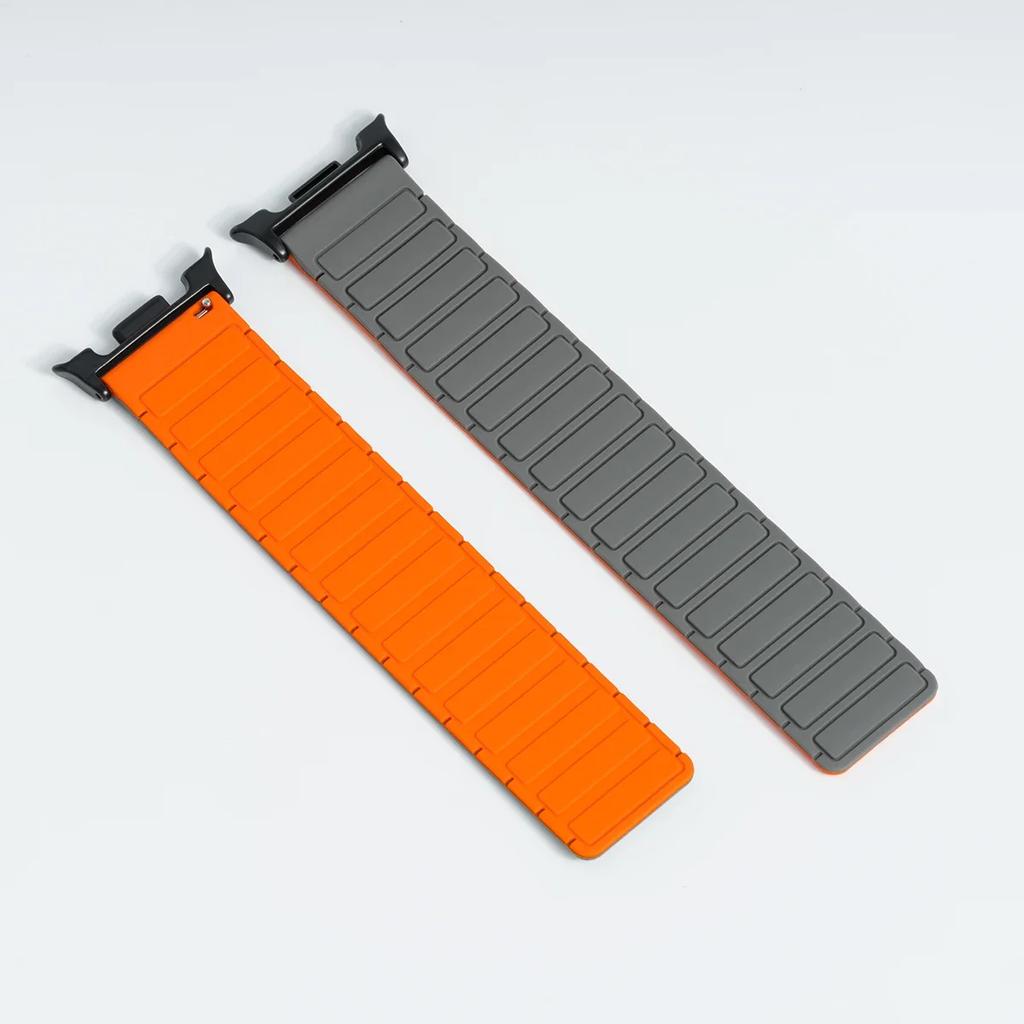 Magnetisches Silikonarmband für Samsung Galaxy Watch 8 40mm 44mm Ultra 2025 Sportarmband Ersatz für Galaxy Watch8Classic Armband