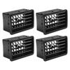 4pcs Car Air Vent Ventilator Grille for 97-02 Air Conditioner Outlet Instrument Panel Dashboard Outlet Grille Auto Part
