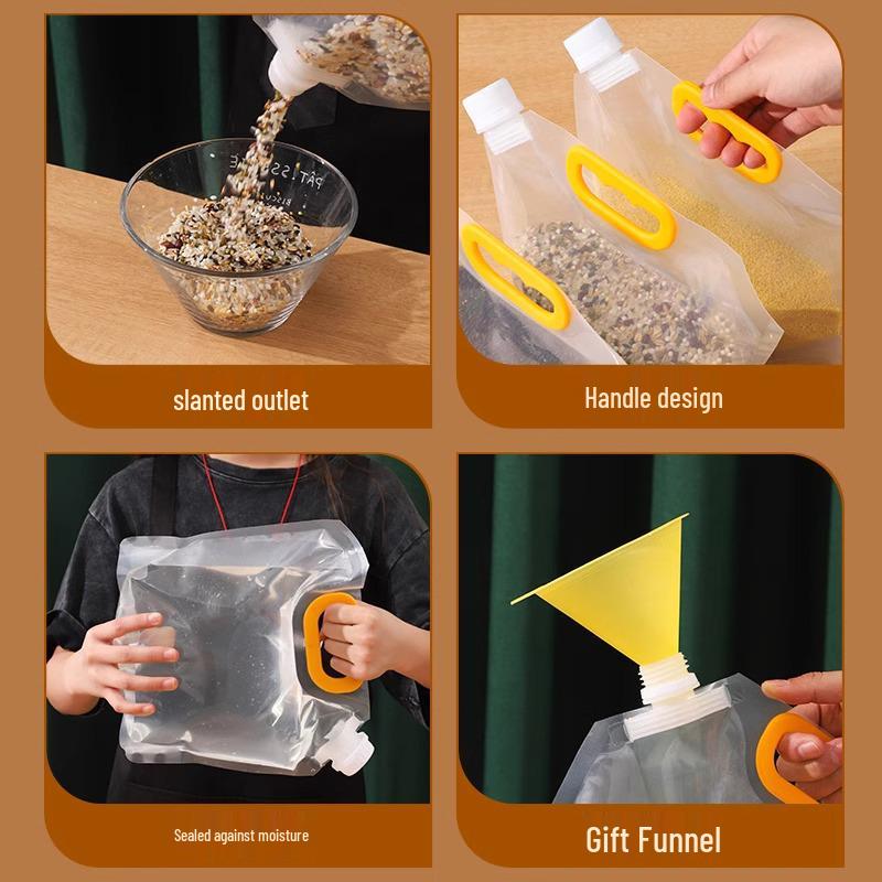 Food-Grade Self-Sealing Storage Bags for Fresh-Keeping and Refrigerator Use