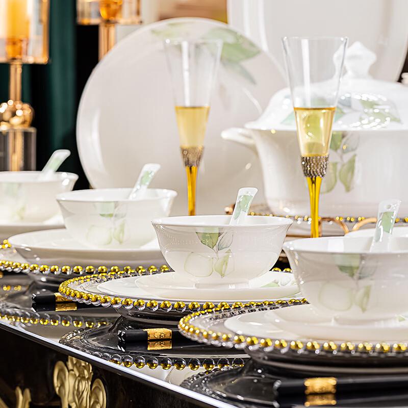 Jingdezhen Bone China 60-Piece Dinnerware Set
