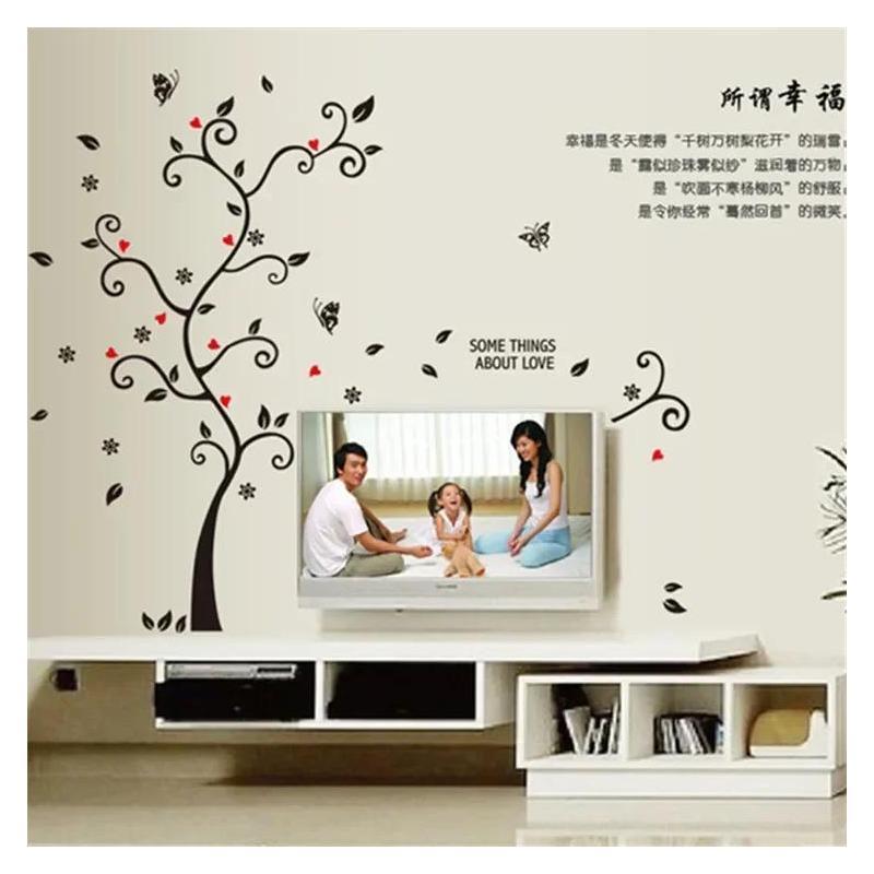 New 100*120Cm 3D DIY Removable Photo Tree Pvc Wall Decals/Adhesive Wall Stickers Mural Art Home Decor Household Supplies