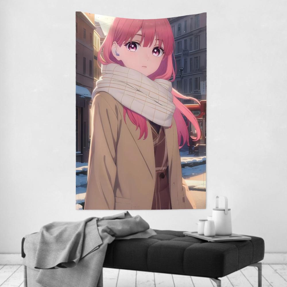Anime Yuki Itose Tapestry Room Decor Wall Cloth Party Hanging Background Room Decor Baby Room